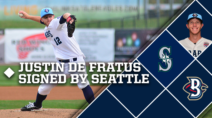 Justin De Fratus Signed By Seattle
